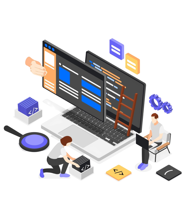 Creative Website Illustration